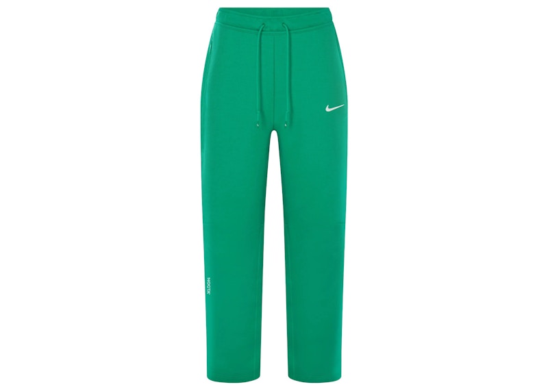 Pre-owned Nike X Nocta Tech Fleece Open Hem Pant (asia Sizing) In Stadium Green/sail