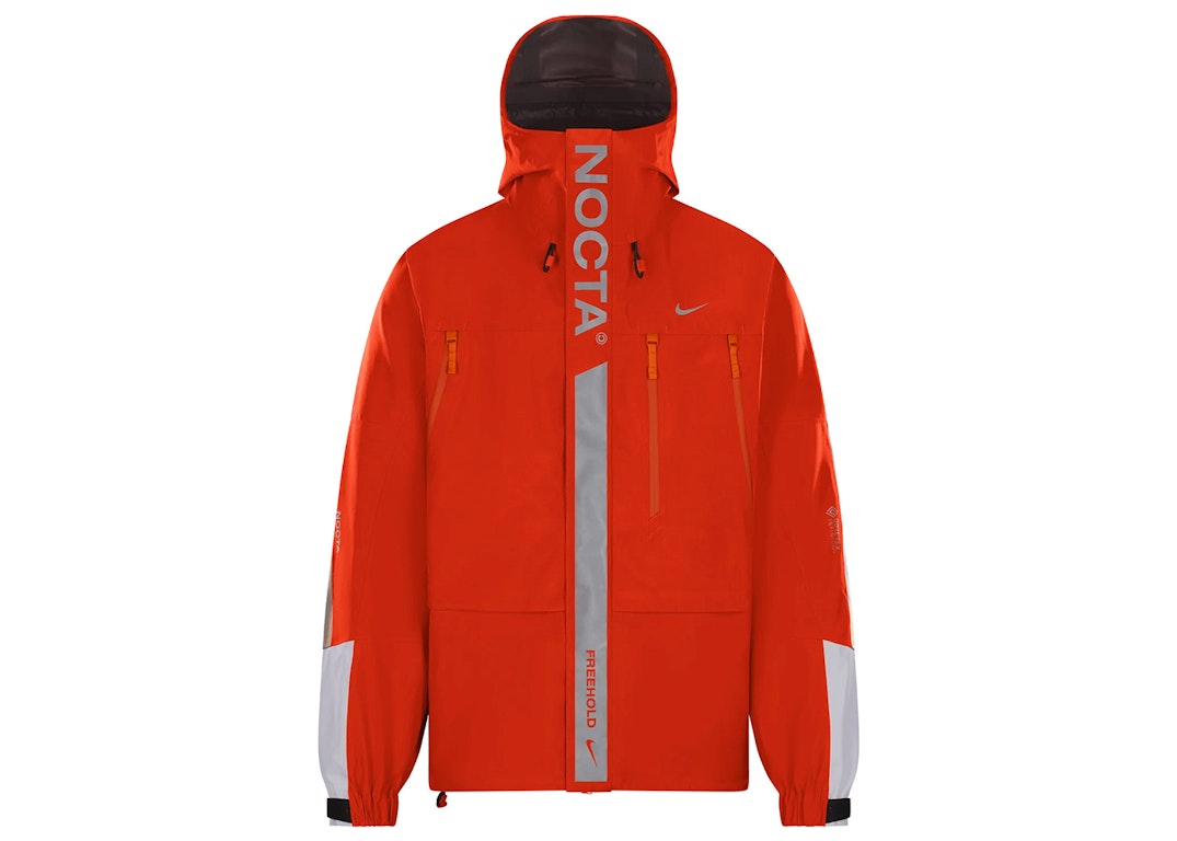 Pre-owned Nike X Nocta Tungsten Alien Goretex Jacket Orange