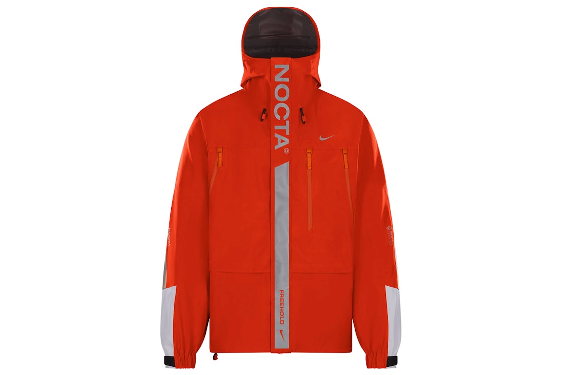 Pre-owned Nike X Nocta Tungsten Alien Goretex Jacket Orange