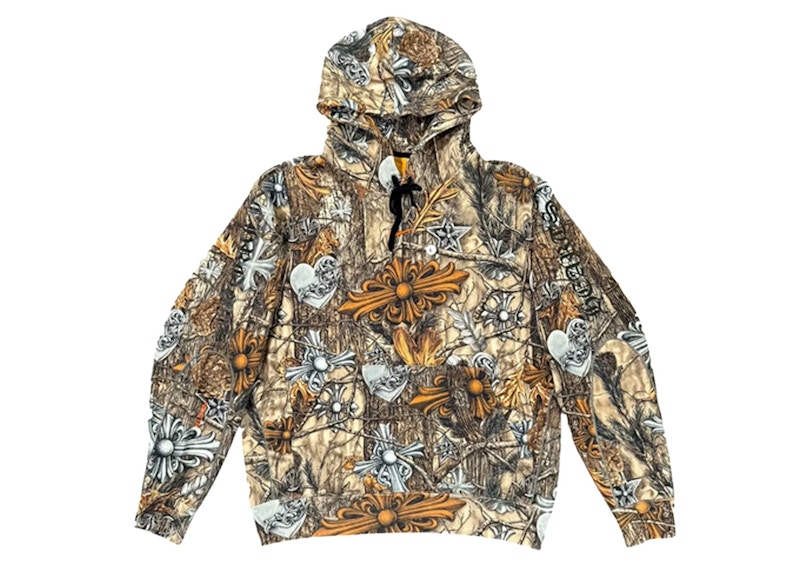Chrome Hearts × NOCTA × NIKEフーディ L 正規品 Nike x NOCTA x Chrome Hearts Hoodie Multicolor/Safety Orange Men's