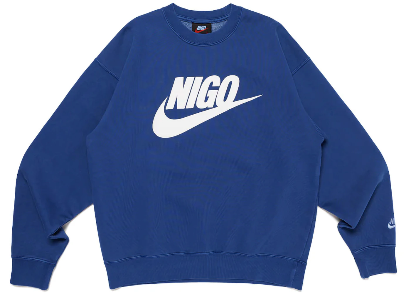 Nike x Nigo NRG Fleece Crew Sweatshirt Navy Men's FW24 US