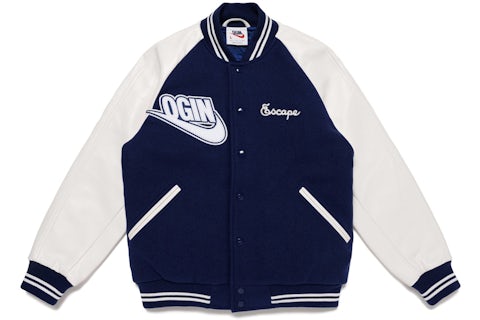 Giacca Nike x Nigo NRG Varsity (esclusiva Giappone) Blu navy Uomo