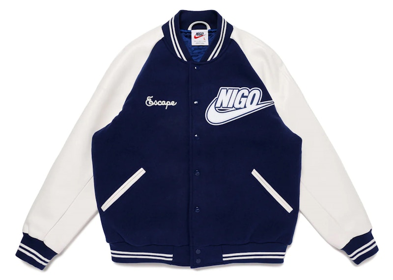 Nike x Nigo NRG Varsity Jacket Navy メンズ - FW24 - JP