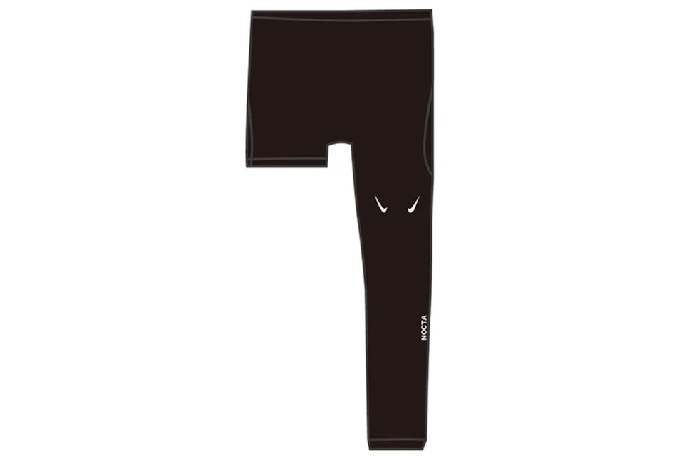 Nike x NOCTA Basketball Single Leg Tights Left (Asia Sizing) Black