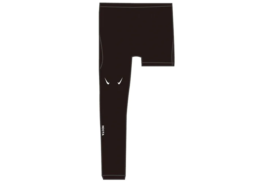 Nike x NOCTA Basketball Single Leg Tights Right Black Men's - SS22 - US