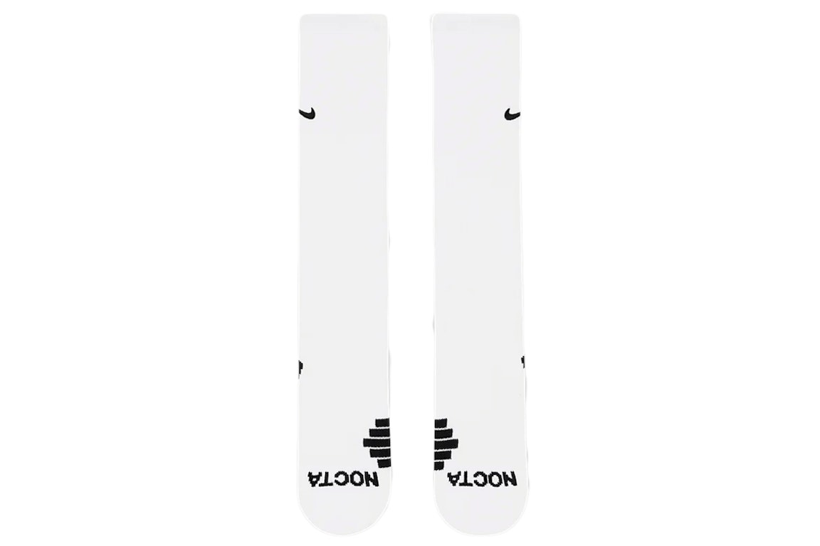 Pre-owned Nike X Nocta Basketball Socks (asia Sizing) White