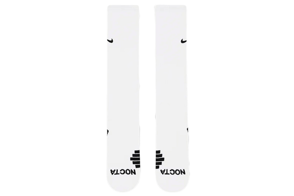 Pre-owned Nike X Nocta Nocta Socks White