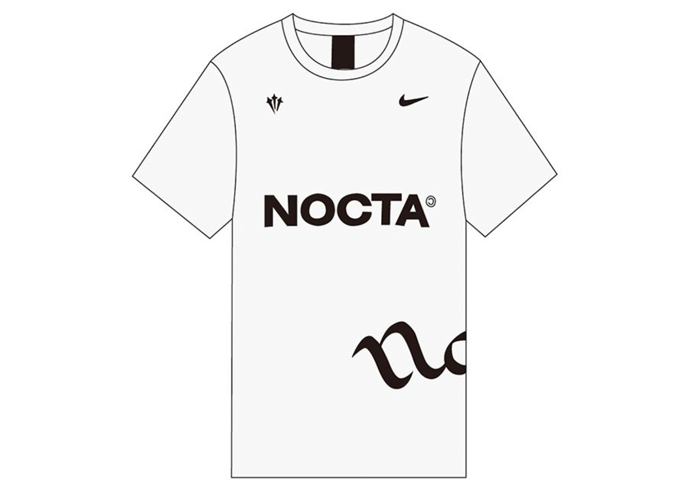 Nike x NOCTA Basketball T-shirt White Men's - SS22 - US