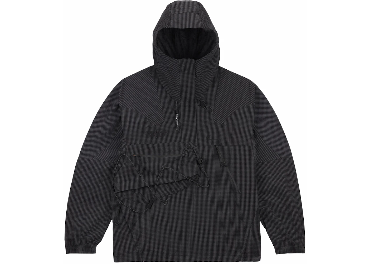 Nike x OFF-WHITE Anorak Jacke Schwarz Herren FW23 – DE