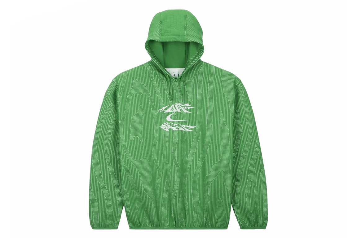 Pre-owned Nike X Off-white Engineered Hoodie (asia Sizing) Green