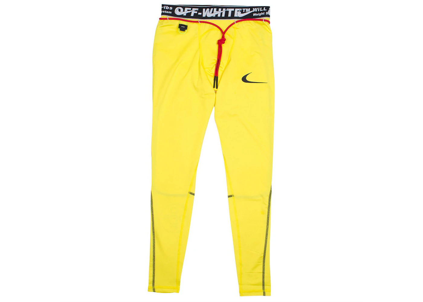 Nike x Off-White Running Pro Tights Opti Yellow - FW23 - US