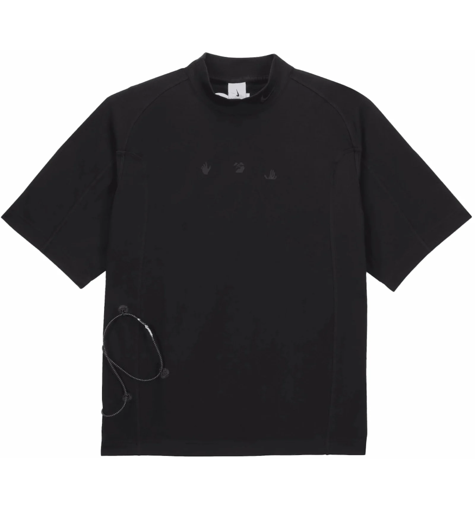 Black off white top Clearance