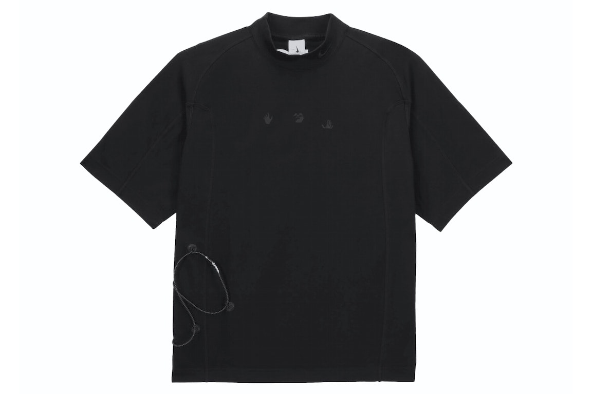 Pre-owned Nike X Off-white Short Sleeve Top Black