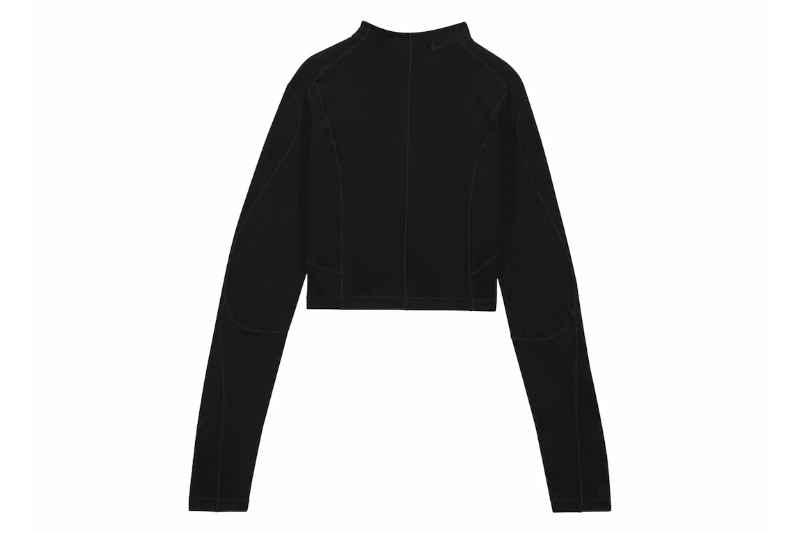 Pre-owned Nike X Off-white Women's Long Sleeve Top Black
