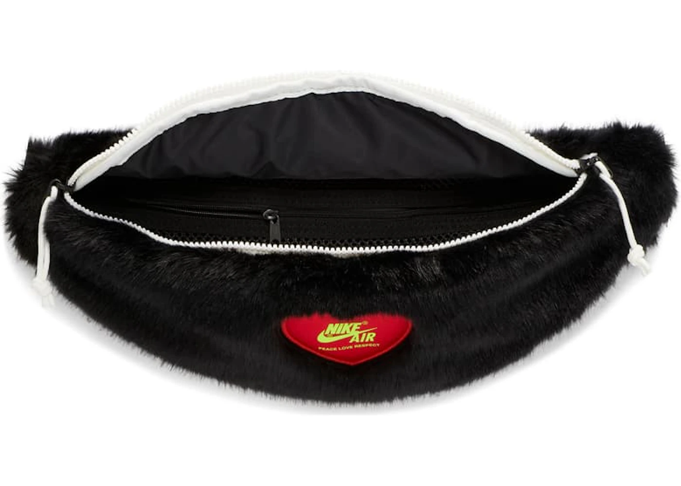 Nike x Olivia Kim Heritage Faux Fur Waist Bag Black - FW19 - US