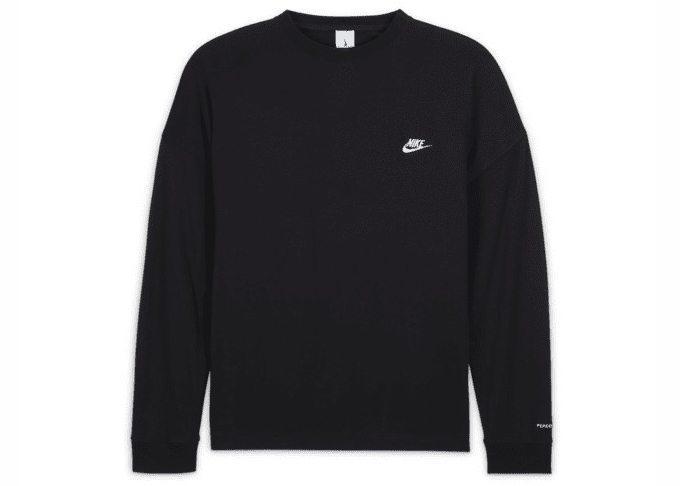 Nike x Peaceminusone G-Dragon Long Sleeve T-shirt Black Men's