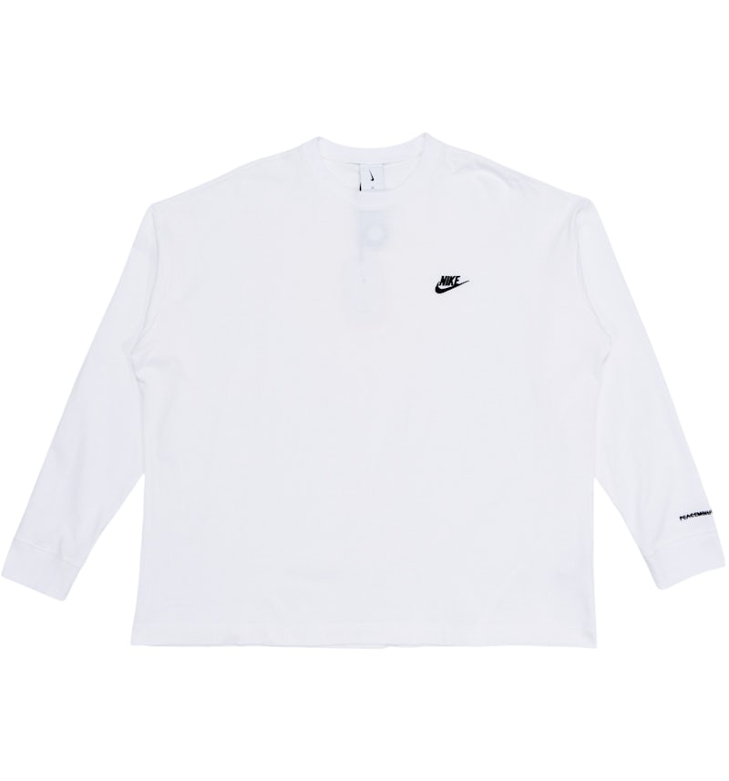 Nike x Peaceminusone G-Dragon Long Sleeve T-shirt White Men's