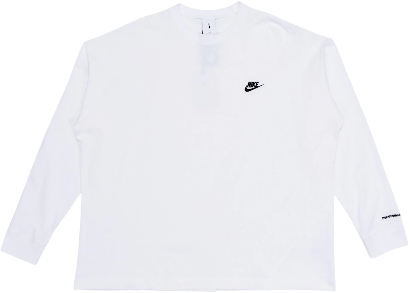Nike x Peaceminusone G-Dragon Long Sleeve T-shirt White Men's