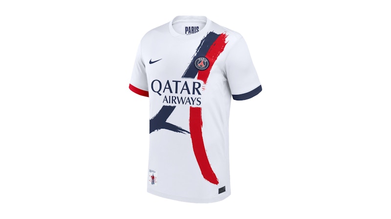 Nike x PSG Away Virgil Abloh Stadium 2025-26 João Neves 87 Jersey