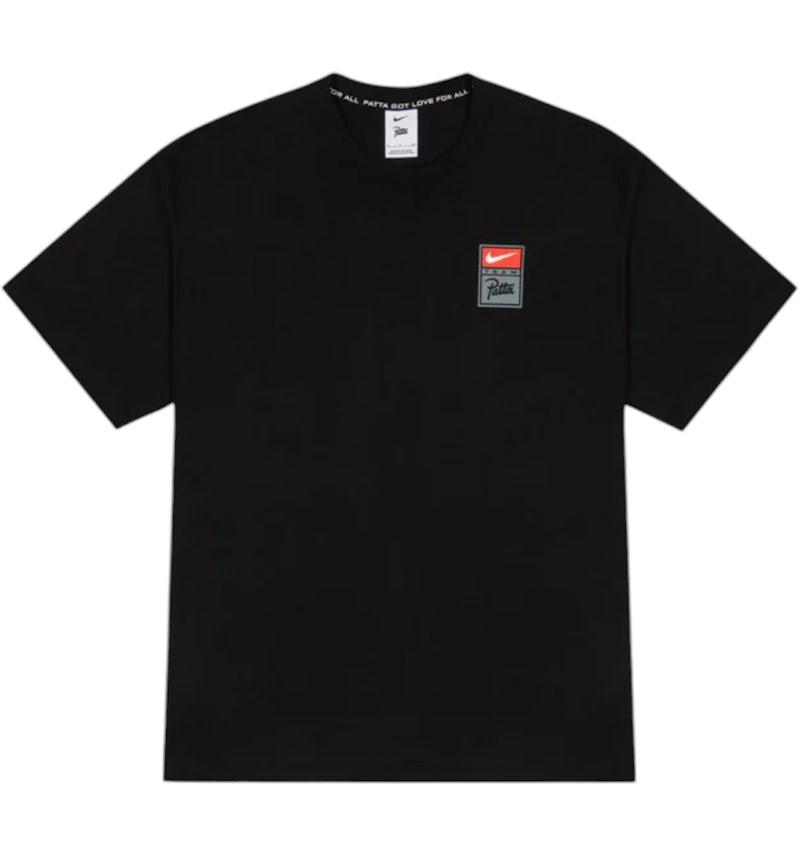 Nike x Patta NRG GX T-shirt Black Men's US - Main Image