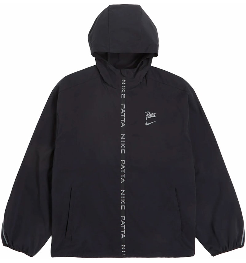 Nike x Patta Running Team Full-Zip Jacket Black Men's SS24 US