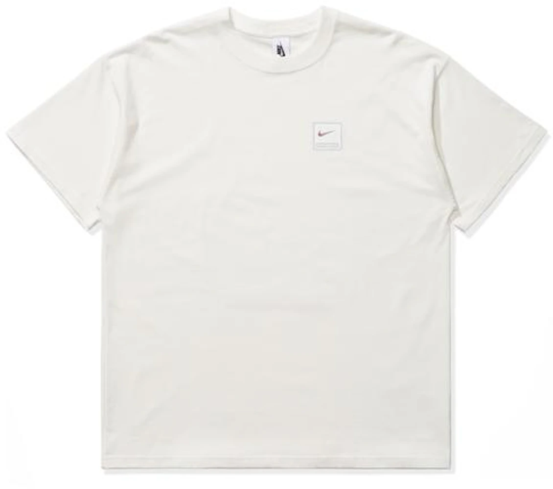 Nike x Pigalle T-Shirt Summit White/Barely Volt Men's - SS20 - US