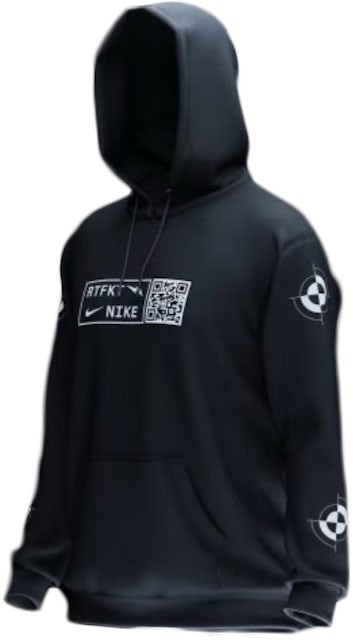 Nike Men's Kyrie Pullover Basketball Hoodie, Large, Black