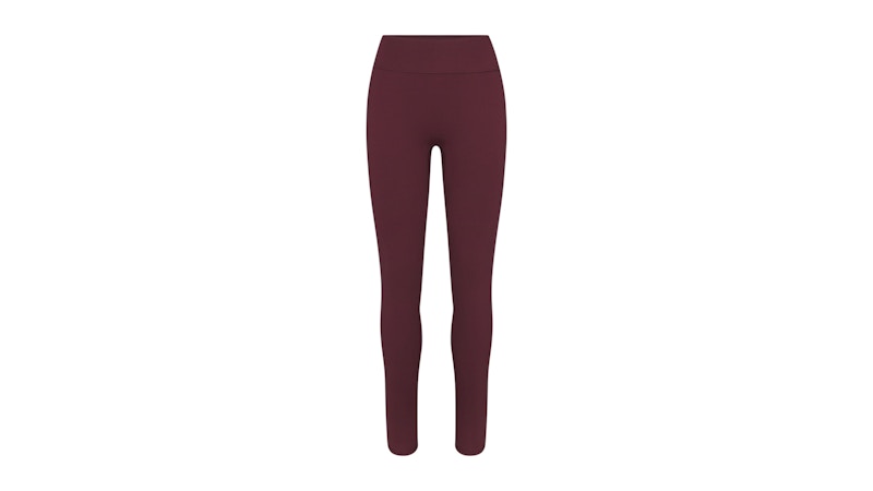 Pre-owned Nike X Skims Women's Matte 26" Legging In Currant In Purple
