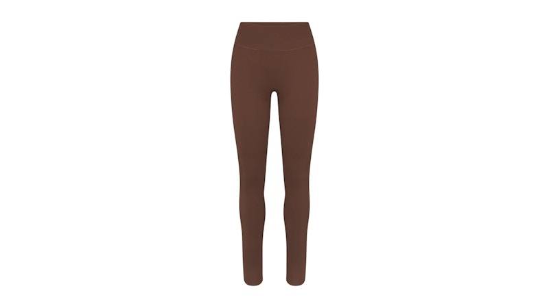 Pre-owned Nike X Skims Women's Matte 29" Legging In Dark Sepia In Brown
