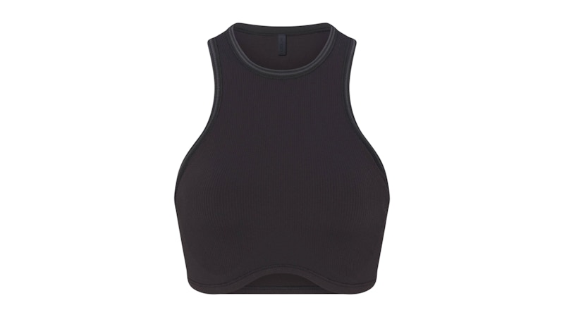 Nike x SKIMS Women's Racer Front Bra Obsidian