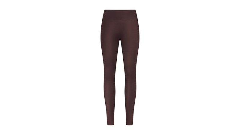 Pre-owned Nike X Skims Women's Shine Bonded Waist 26" Legging In Phoenix In Red