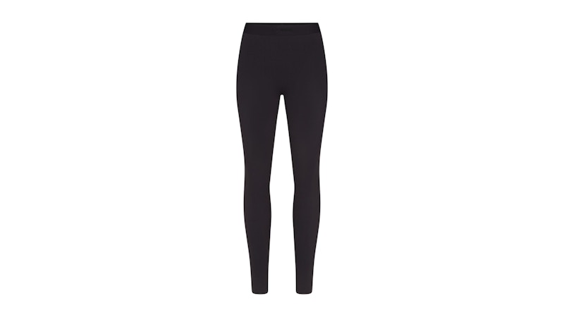 Pre-owned Nike X Skims Women's Vintage Seamless 26" Legging In Obsidian In Black