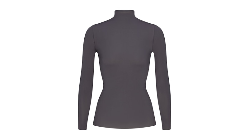 Nike x SKIMS Women's Weightless Layers Mock Neck Long Sleeve Top
