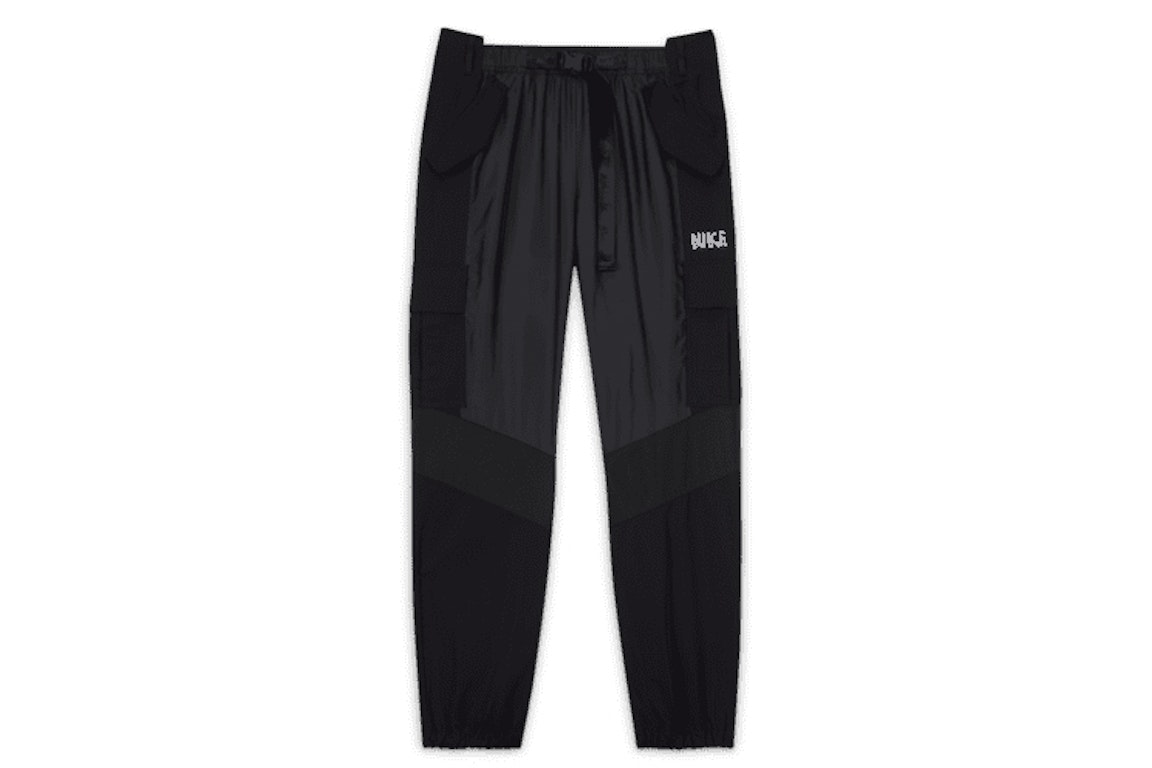Pre-owned Nike X Sacai Pants (asia Sizing) Black