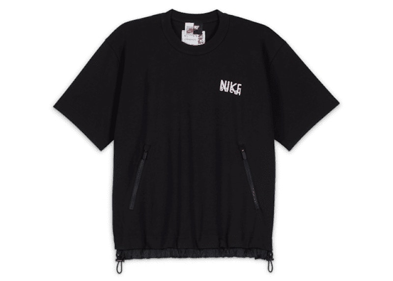 返品無料24時間以内発送sacai KAWST-Shirt Black トップス