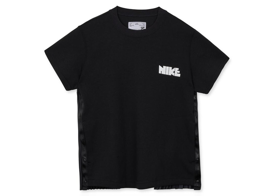 Pre-owned Nike X Sacai Ss Fleece Top Black (womens)