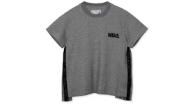 Nike x Sacai SS Fleece Top Dark Grey Heather (Womens)