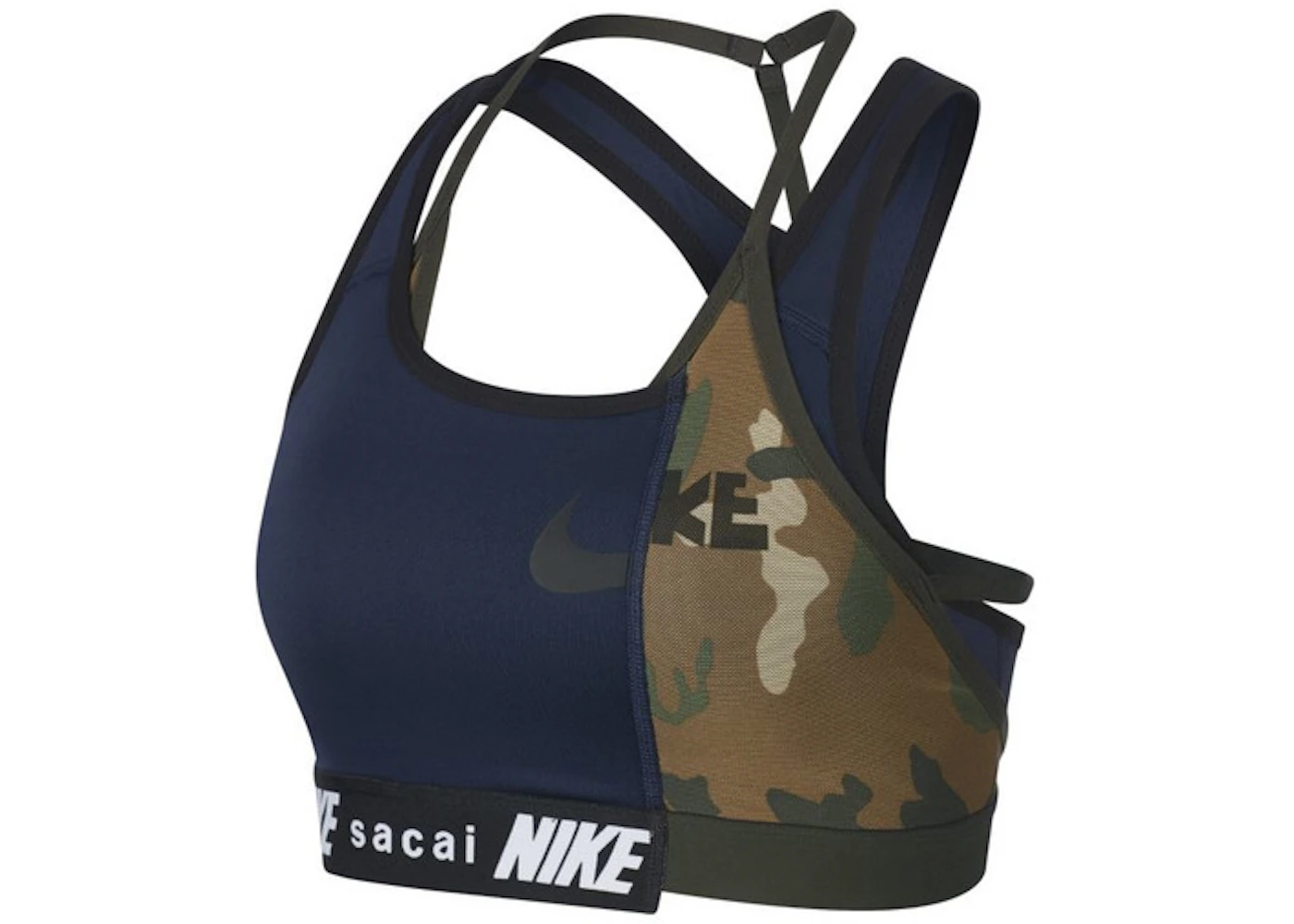 Nike x Sacai Sports Bra Navy/Khaki - FW19 - US