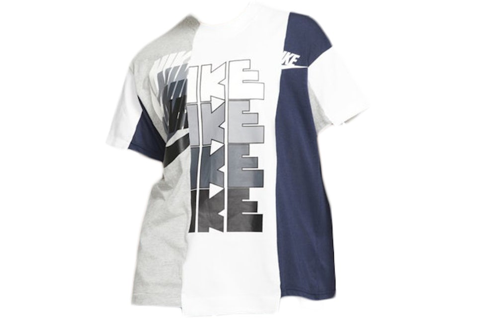 Nike x Sacai Tee Grey/White - FW19 - US