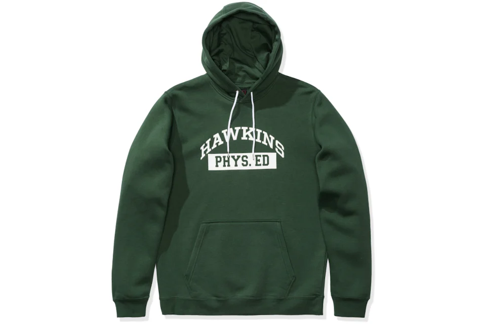 Nike x Stranger Things Hawkins High Hoodie Green Men s SS19