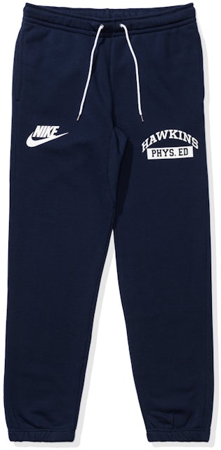 Nike x Stranger Things Hawkins High Sweatpant Navy Men's - SS19 - US