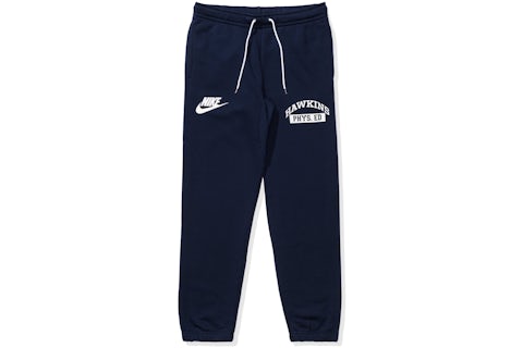 Nike x Stranger Things Hawkins High Sweatpant Navy Men s SS19 US