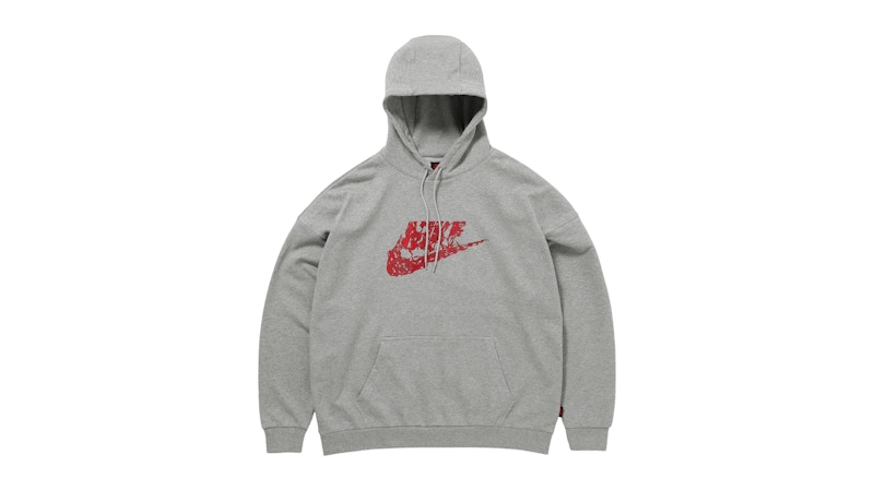 Nike x Stranger Things NRG Club Hoodie Dark Grey Heather/Light