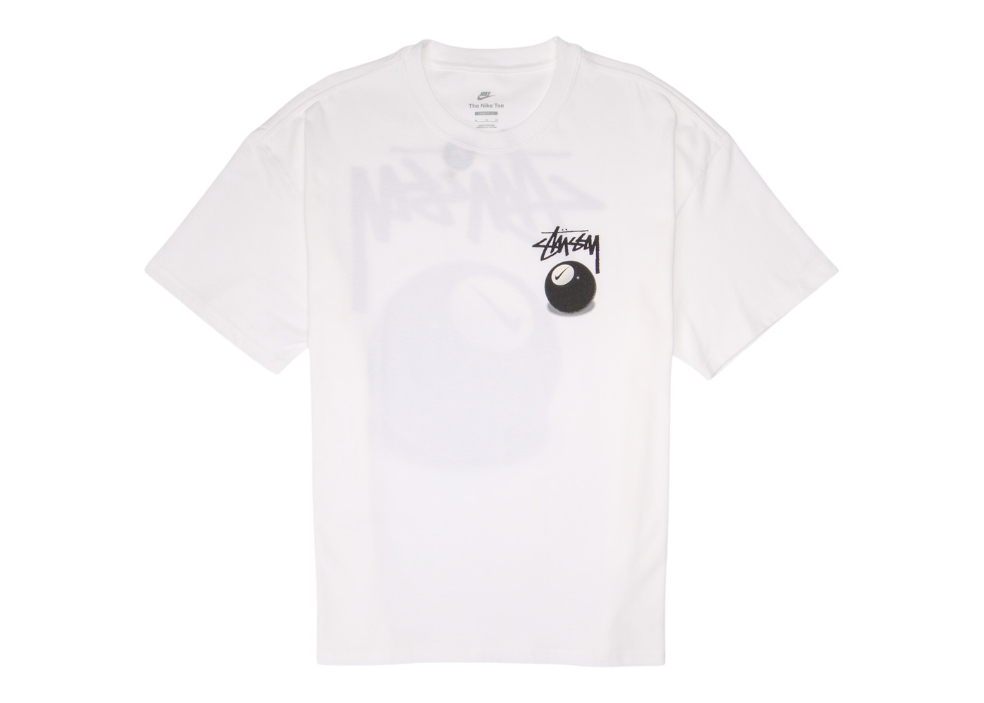 ナイキ × ステューシー 8 ボール Tシャツ 