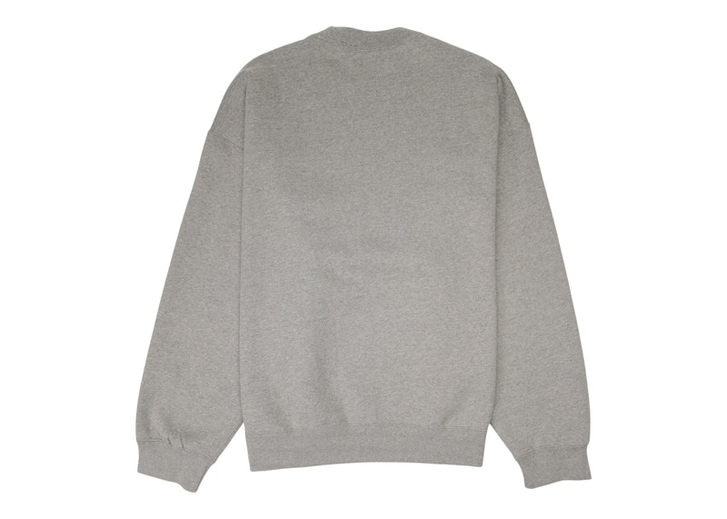 Nike x Stussy Crew Fleece Grey (SS23) Men's - SS23 - US