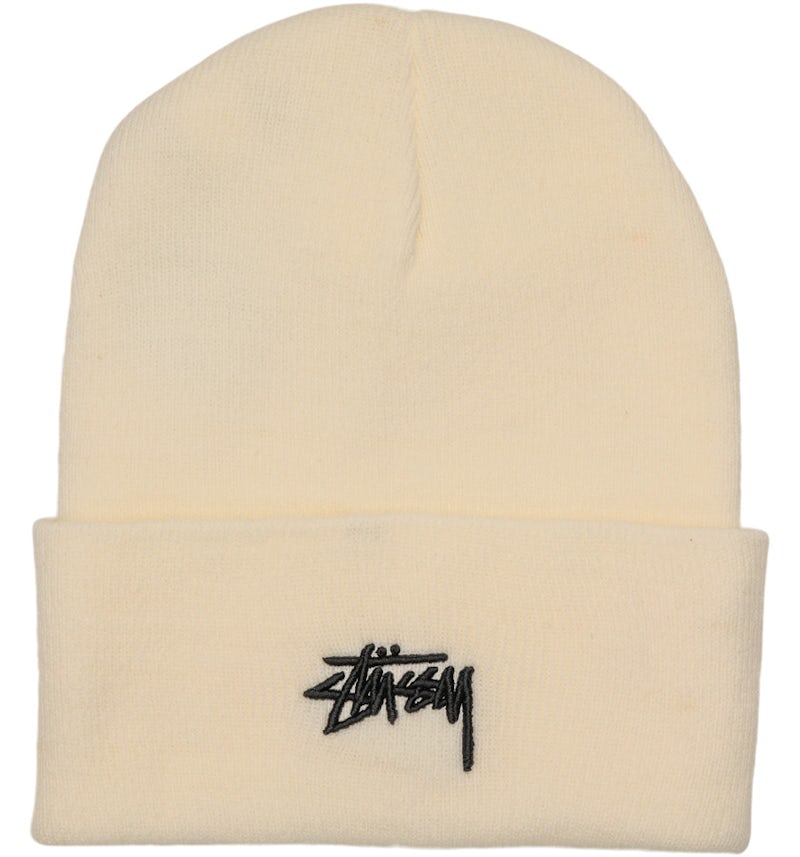 Nike x Stussy Cuff Beanie White/Black Men's SS22 US