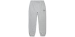 Pantalon de survêtement Fleece Nike x Stussy coloris gris (printemps-été 2023)