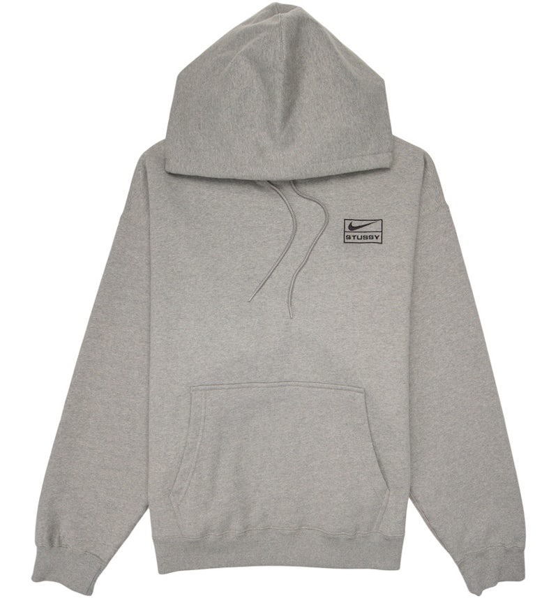 Nike x Stussy Hoodie Grey Men's SS22 US - Main Image