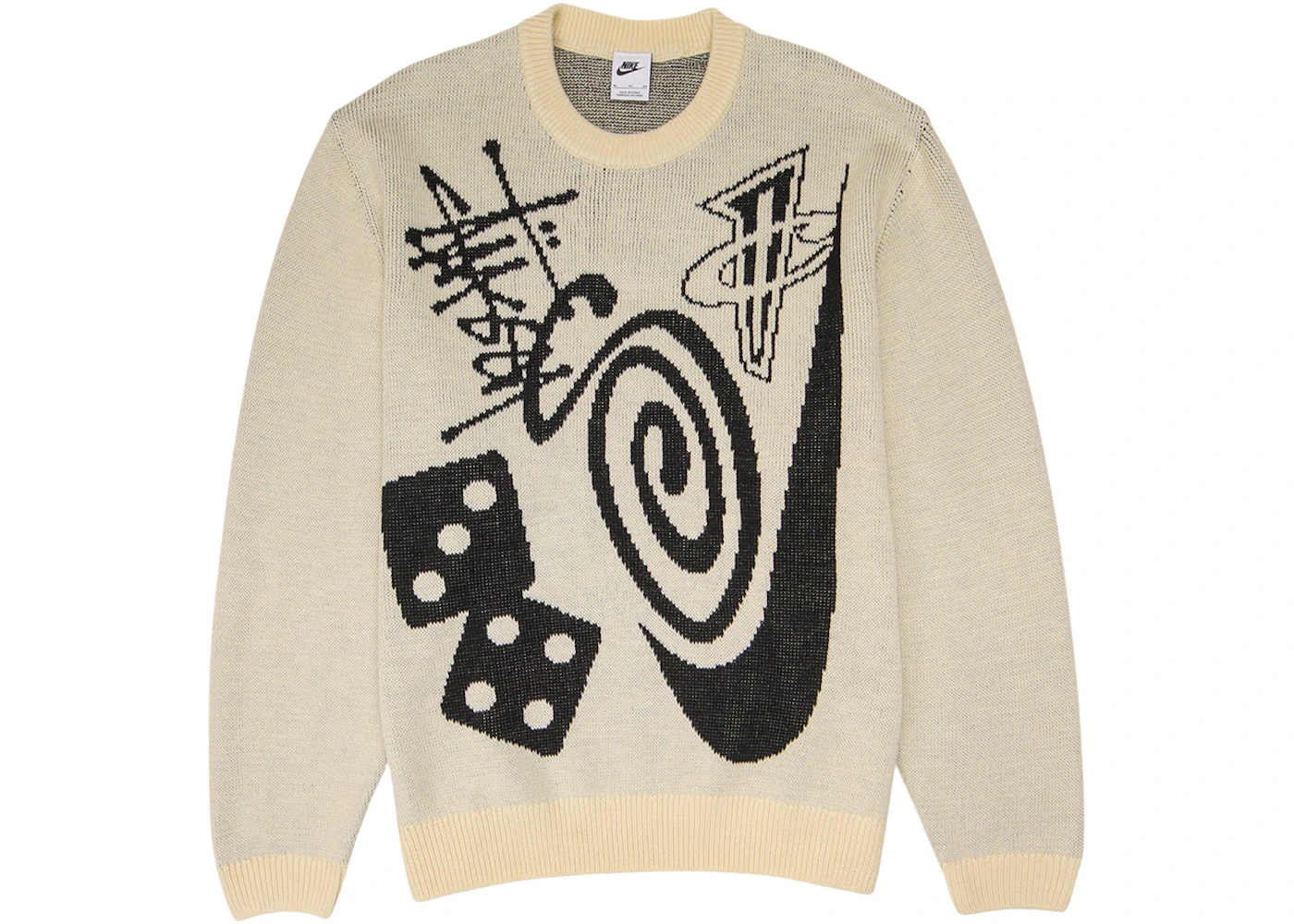 Nike x Stussy Knit Sweater Natural Men's SS23 US