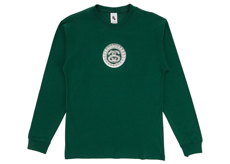 Nike x Stussy SS Link L/S T-shirt Green